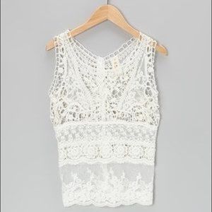 New Truluv Gorgeous Lace Tank S